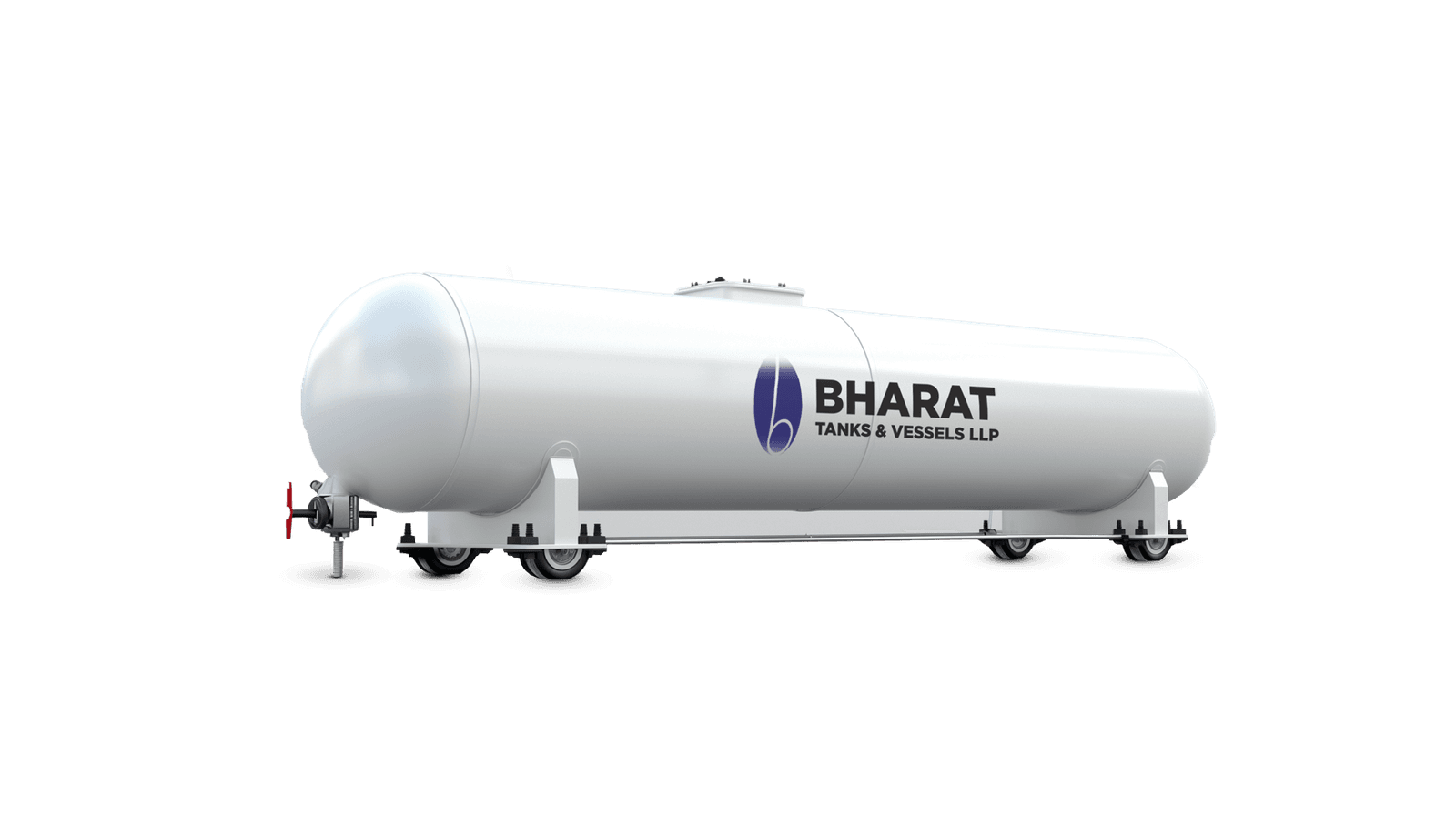 BTV CNG storage tank vessel manufactured by Bharat Tanks and Vessels